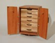 POD jewelry box with doors open